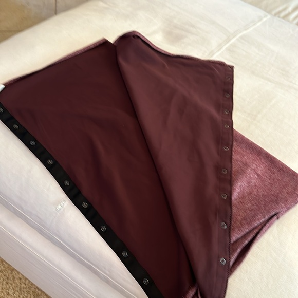 EUC reversible Vinyasa scarf. Worn once. Clean! I believe Garnet is the color. - Picture 3 of 3